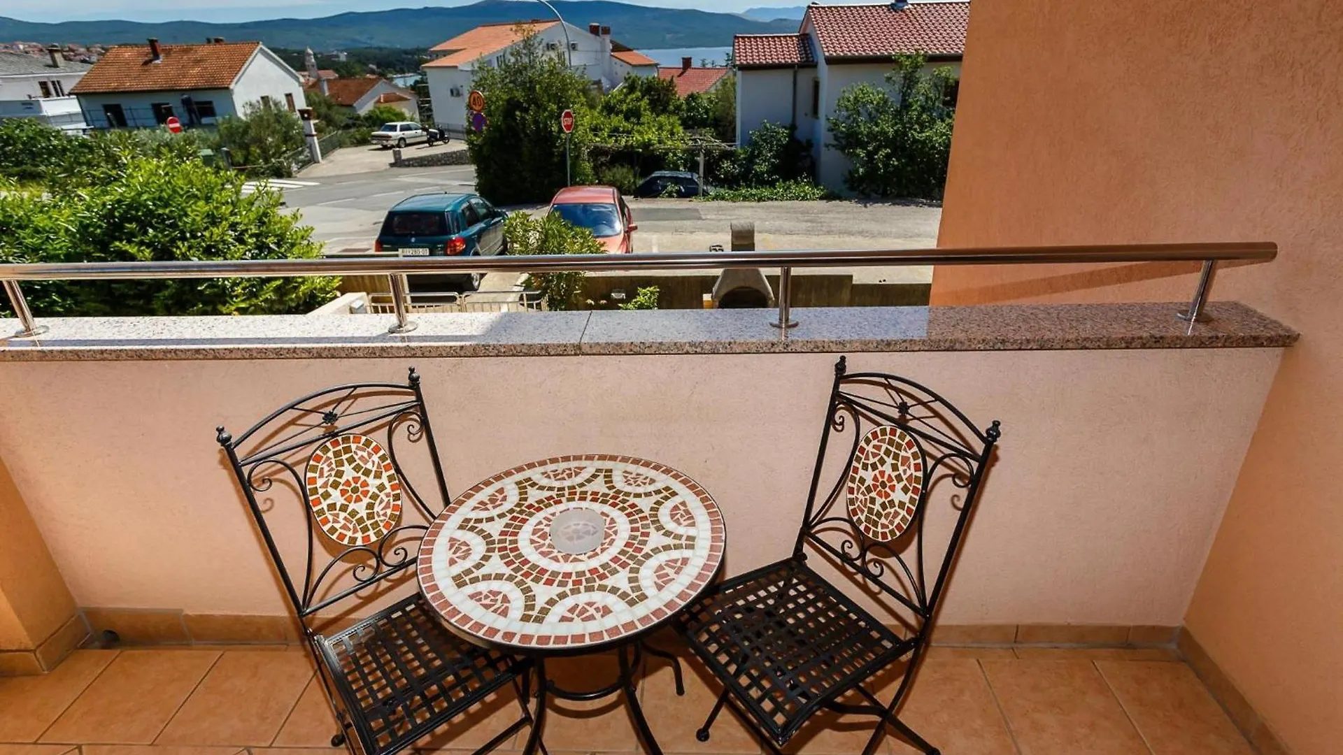 Comfortable Krk Apartment With Sea View And Balcony Krk Town