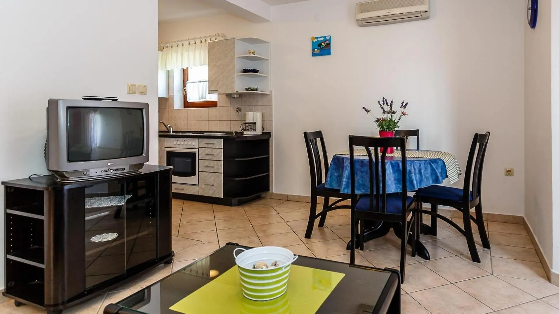 Comfortable Krk Apartment With Sea View And Balcony Krk Town Croatia